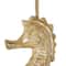 41" Blue Ombre Ceramic Starfish & Seahorse Windchime with Driftwood Accents